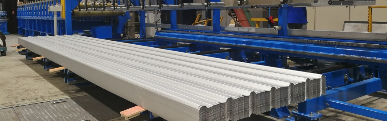 AMS roll forming control system panel